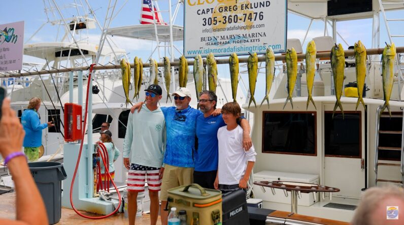 41 POUND BULL MAHI! + Half Day Reef Trips - July 21st Dock Walk!