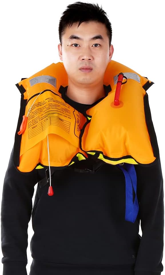 Taotiieout Adult Water Sports Jacket Vest, Adult Water Sports Kayak Swimming Fishing Jacket