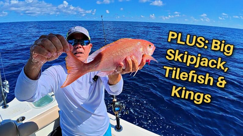 Florida Keys Wahoo Hunt Turns Into Deep Drop Mayhem! | Tuna, Tilefish & Vermillion Snapper