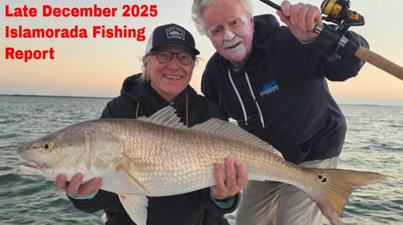 Christmas Week end of December 2025 Backcountry Fishing Report for Islamorada