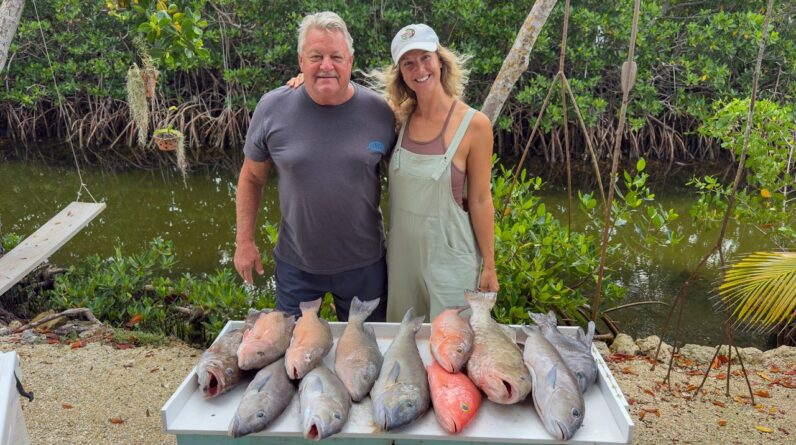 2 Days Goofin' Off With Dad | Fishing & Spearfishing Mixed Bag