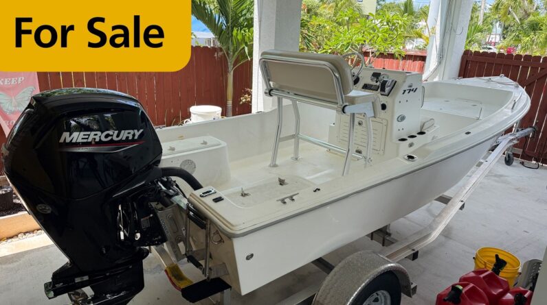 For Sale - 2004' 17' Cobia - 2026 Mercury 90Hp - 2022 Aluminum Trailer