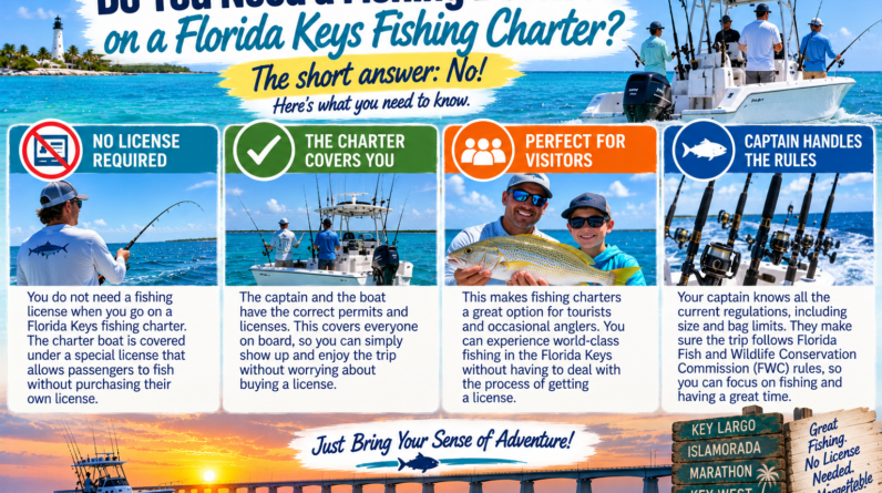 Do You Need a Fishing License on a Florida Keys Fishing Charter