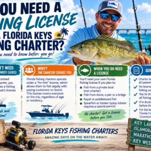 Do You Need a Fishing License on a Florida Keys Fishing Charter