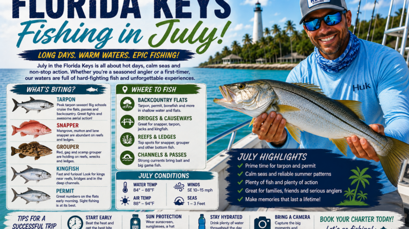 Florida Keys Fishing in July