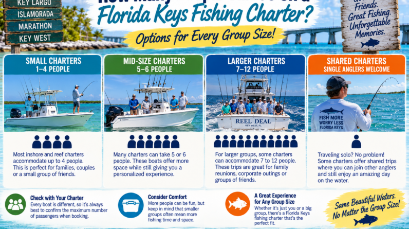 How Many People Can Go on a Florida Keys Fishing Charter