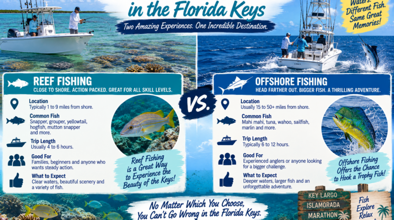 Reef vs. Offshore Fishing in the Florida Keys
