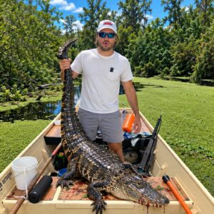 In the swamps on my Jon Boat