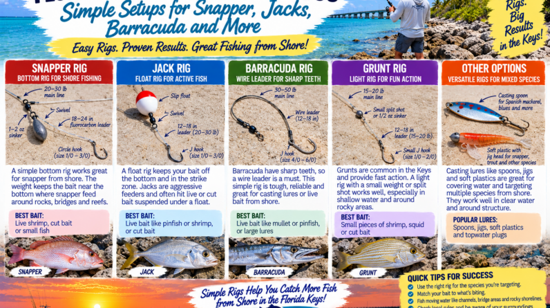 Florida Keys Shore Fishing Rigs