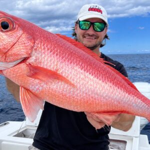My FIRST Queen Snapper from 600ft Deep! Catch Clean Cook